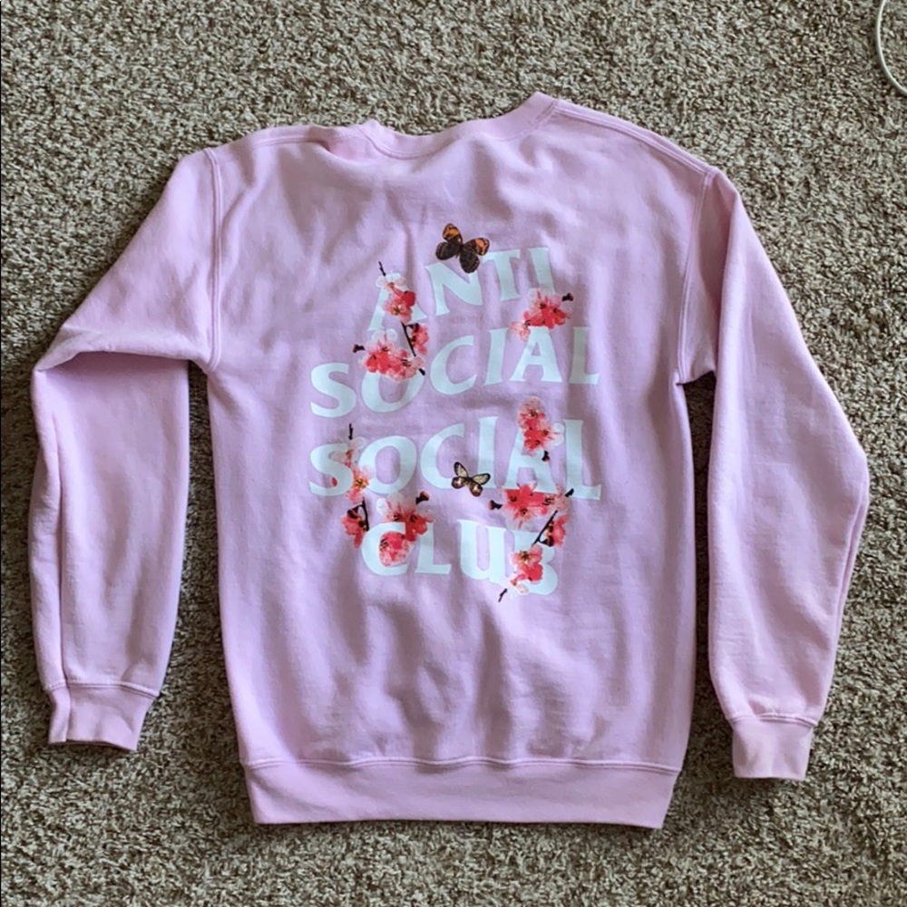 Anti Social Social Club crew neck size small